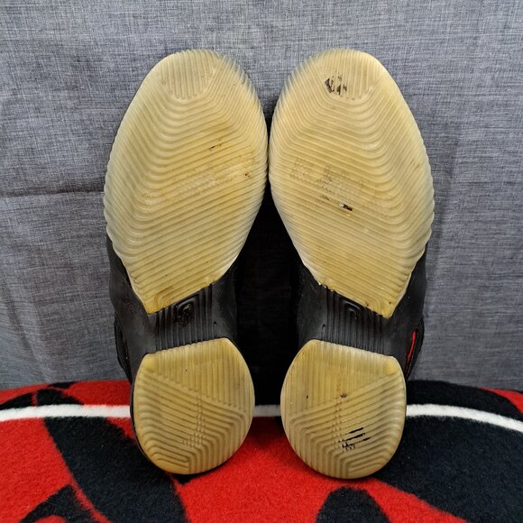 Size 9.5 LeBron Soldier 12 FlyEase 'Black Red' 2018 Men - Picture 6 of 12